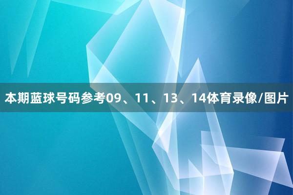 本期蓝球号码参考09、11、13、14体育录像/图片